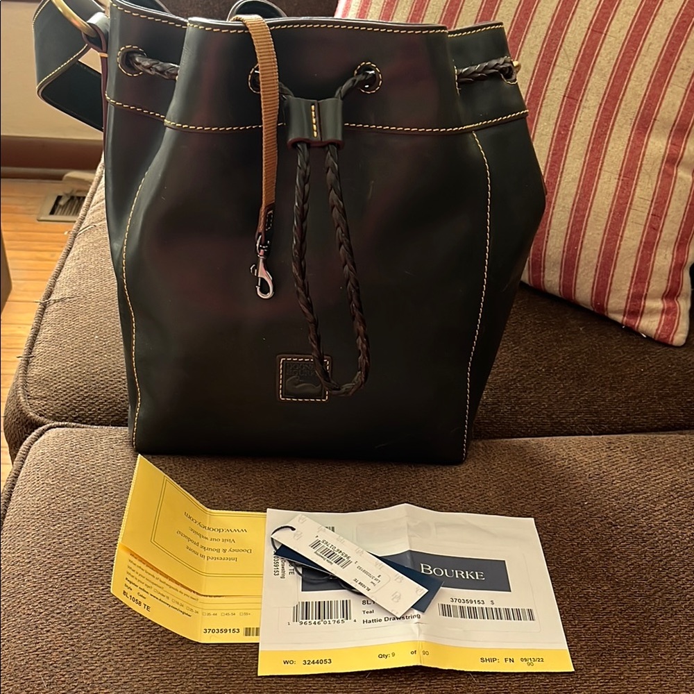 Dooney & Bourke Hattie Drawstring bag - Teal